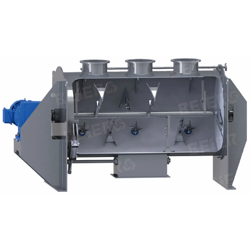 Horizontal Ploughshare Mixer